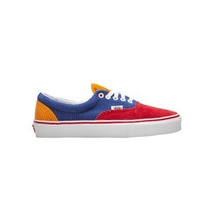 Vans Era Corduroy (Red/Orange/Blue)